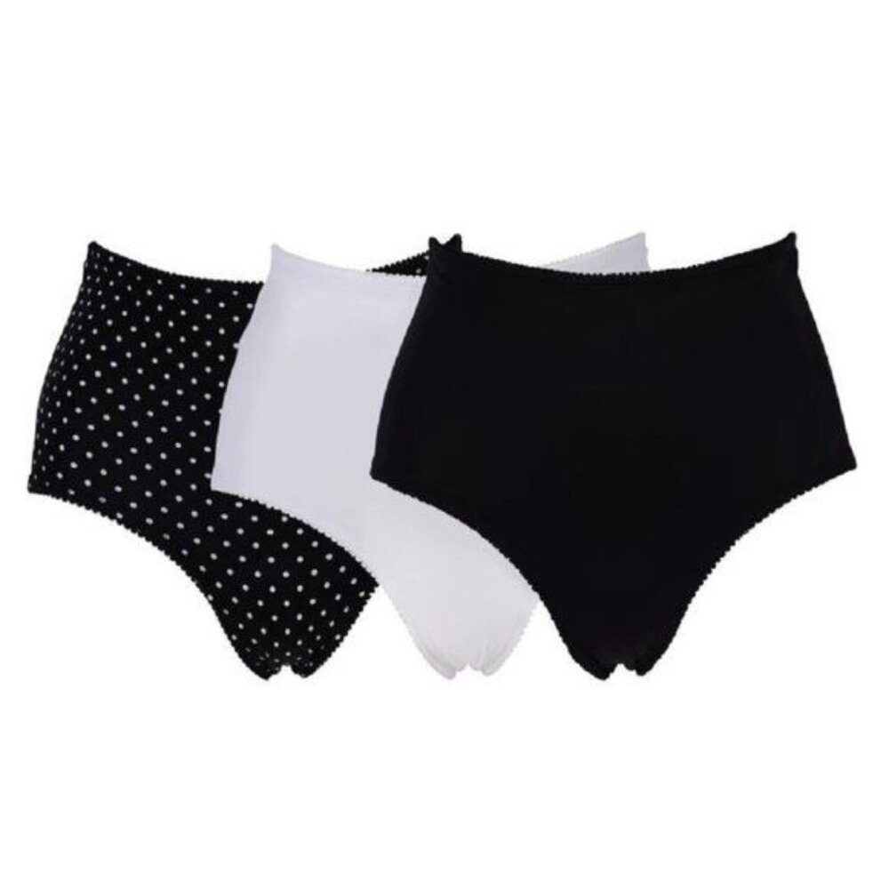 Rhonda Shear 3-pack Smoothing Brief MEDIUM
